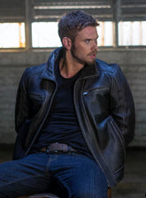 Harry Turner Kellan Lutz Extraction Leather Jacket